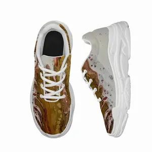 Men Gold Poppy Chunky Sneakers