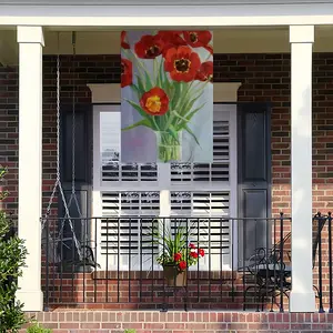 Tulips Double Sided Flag (Multi-Size, Vertical)