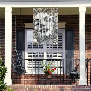 Marylin A Jamais Double Sided Flag (Multi-Size, Vertical)