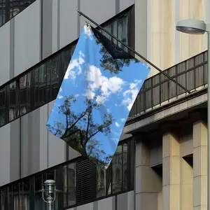 Holy Cloud Smokes Double Sided Flag (Multi-Size, Vertical)