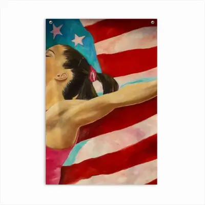 Mckayla Maroney Double Sided Flag (Multi-Size, Vertical)