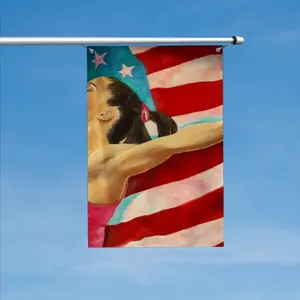 Mckayla Maroney Double Sided Flag (Multi-Size, Vertical)