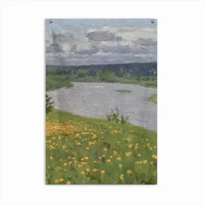 The River Sylva Noon Double Sided Flag (Multi-Size, Vertical)