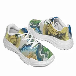 Men Planet Earth Chunky Sneakers