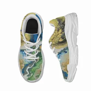 Men Planet Earth Chunky Sneakers