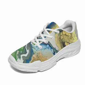 Men Planet Earth Chunky Sneakers