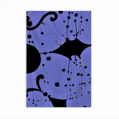 Space 6 Double Sided Flag (Multi-Size, Vertical)