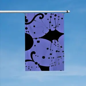 Space 6 Double Sided Flag (Multi-Size, Vertical)