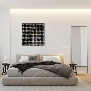 Grid (Bleeding) Canvas Decorative Painting (Multi-Size, Square)