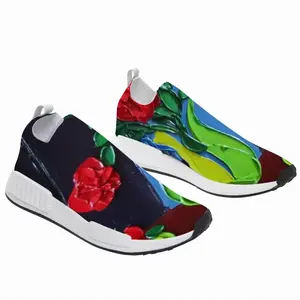 Men Roses And Cherries NM-1 Popcorn Shoes