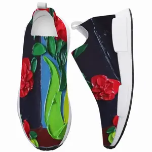 Men Roses And Cherries NM-1 Popcorn Shoes