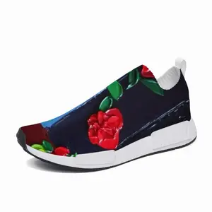 Men Roses And Cherries NM-1 Popcorn Shoes