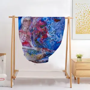 Vitality Flannel Blanket (Round)