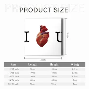 I Love You Canvas Decorative Painting (Multi-Size, Square)