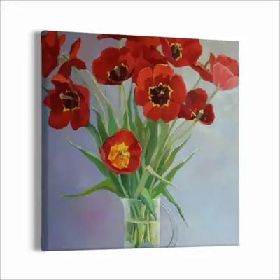 Tulips Canvas Decorative Painting (Multi-Size, Square)