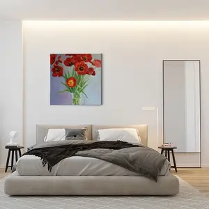 Tulips Canvas Decorative Painting (Multi-Size, Square)