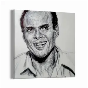 Harry Belafonte Canvas Decorative Painting (Multi-Size, Square)