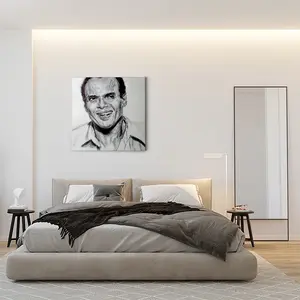 Harry Belafonte Canvas Decorative Painting (Multi-Size, Square)