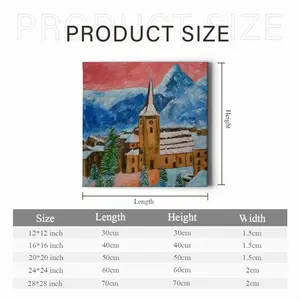 Zermatt Canvas Decorative Painting (Multi-Size, Square)