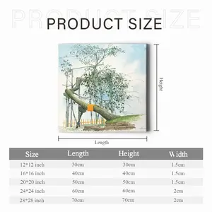 The Sacred Branch Canvas Decorative Painting (Multi-Size, Square)