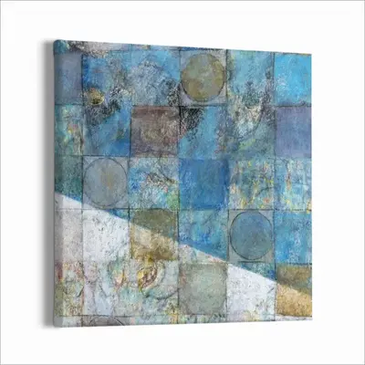 Lisbon Tiles Iv Canvas Decorative Painting (Multi-Size, Square)