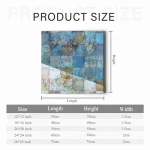 Lisbon Tiles Iv Canvas Decorative Painting (Multi-Size, Square)