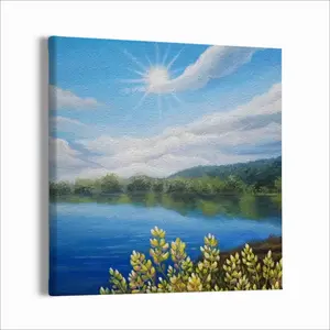 Quiet Noon Canvas Decorative Painting (Multi-Size, Square)