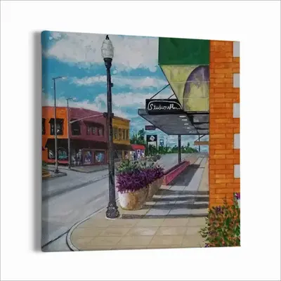 Heading North Canvas Decorative Painting (Multi-Size, Square)