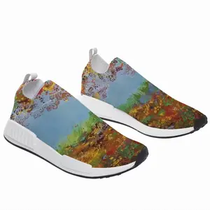 Men Two Autumn Trees NM-1 Popcorn Shoes