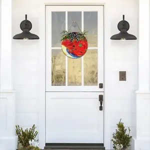 Tomatoes Wooden Hanging Board (Circular)