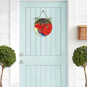 Tomatoes Wooden Hanging Board (Circular)