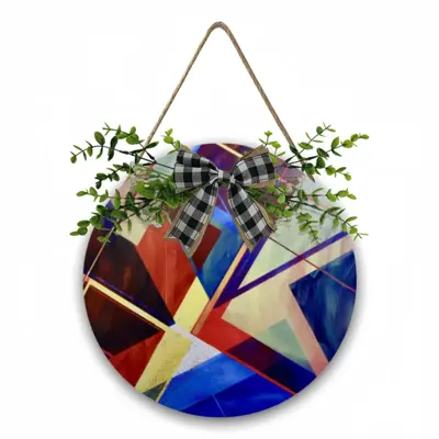 Caste Vs Caste Wooden Hanging Board (Circular)