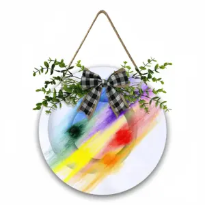 Colorate 07 Wooden Hanging Board (Circular)