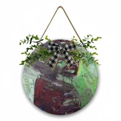 A Song Wooden Hanging Board (Circular)