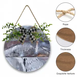 Rolled Dimensions Wooden Hanging Board (Circular)