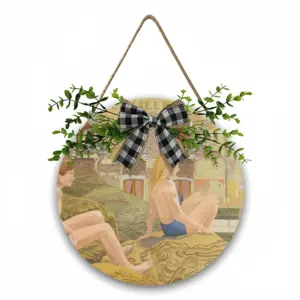 Cavalletto Wooden Hanging Board (Circular)