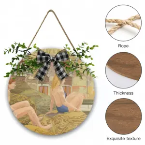 Cavalletto Wooden Hanging Board (Circular)