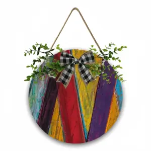 Prelude #13 Wooden Hanging Board (Circular)