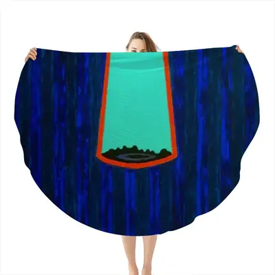 Internal Vision Flannel Blanket (Round)