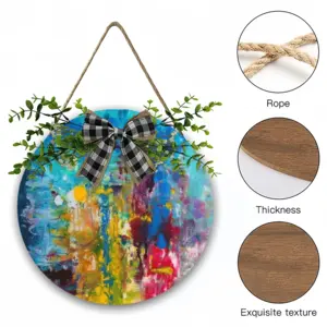 Hercules Wooden Hanging Board (Circular)