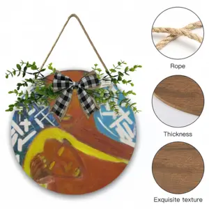 Memorys Wooden Hanging Board (Circular)