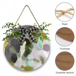 Mallow Ii Wooden Hanging Board (Circular)