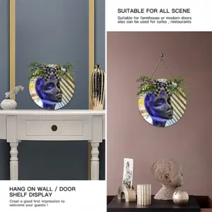 All Knowing Wooden Hanging Board (Circular)