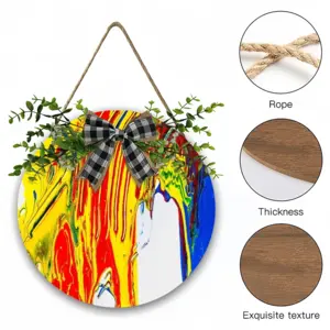 Comb Wooden Hanging Board (Circular)