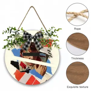 Victory Lap Wooden Hanging Board (Circular)