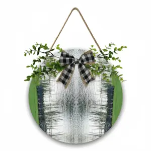 Gator Watcher Wooden Hanging Board (Circular)