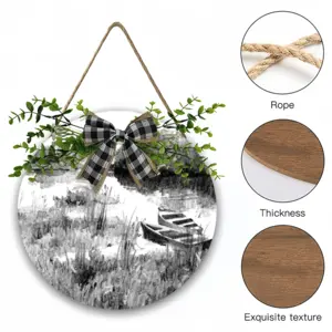 Backwater Wooden Hanging Board (Circular)