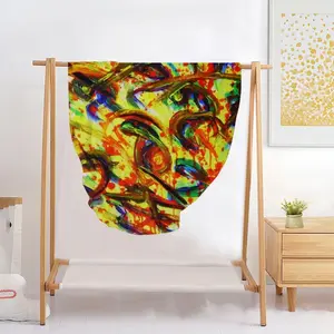 Chaos Flannel Blanket (Round)