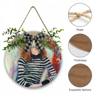 Olya Wooden Hanging Board (Circular)