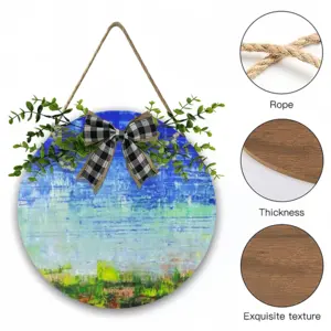 Frontlake Wooden Hanging Board (Circular)